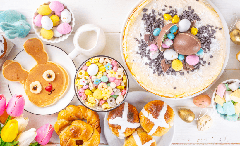 Húsvét gluténmentes, tejmentes, tojásmentes ételekkel